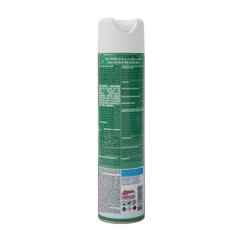 SPRAY INSECTICIDA MATA MOSQUITOS SAPOLIO 360 ML